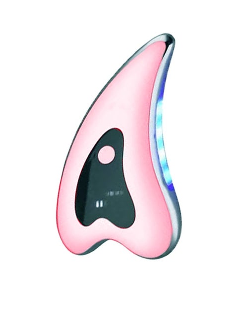 Face and Neck Massager, Shoulder Massager, Facial Scraping Pad, Electric Massager, Pink