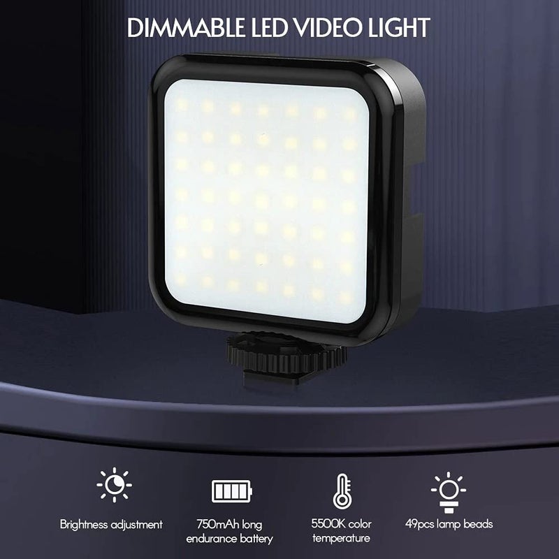 BRYTE Ultra Bright Lights for Videography & Photography|Dimmable LED Lights for Photography,DSLR, Mobile Light &Laptop Lights| 49LED Beads,Portable Fill Light for Zoom,Vlogs & Live Streaming - Image 3