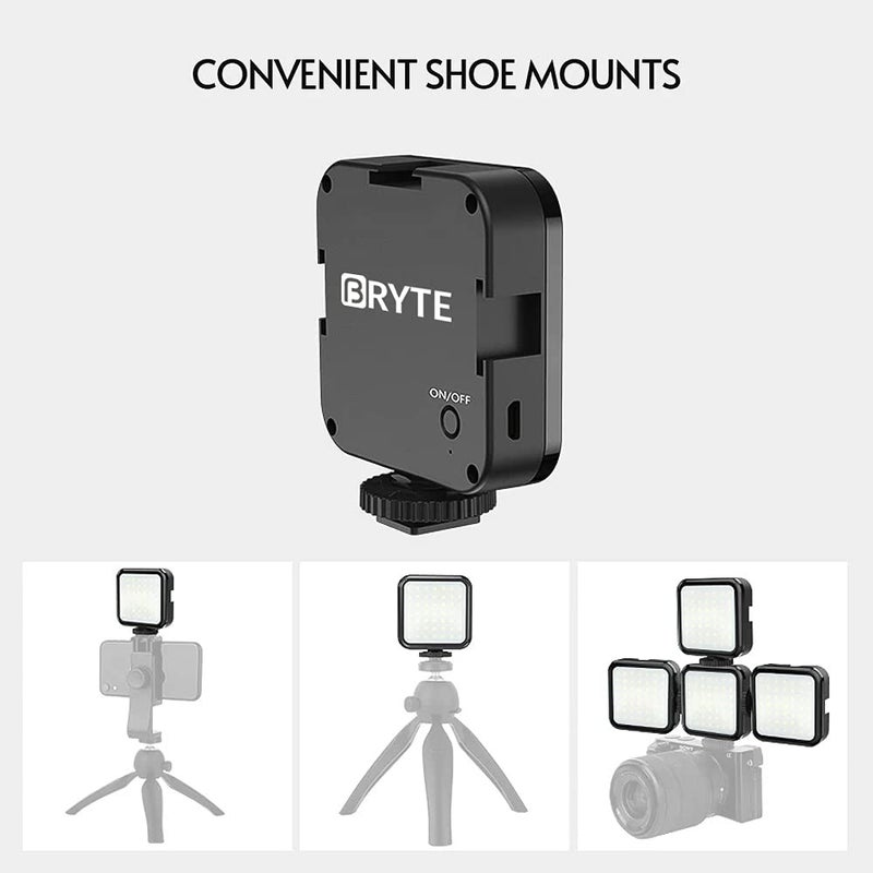BRYTE Ultra Bright Lights for Videography & Photography|Dimmable LED Lights for Photography,DSLR, Mobile Light &Laptop Lights| 49LED Beads,Portable Fill Light for Zoom,Vlogs & Live Streaming - Image 2