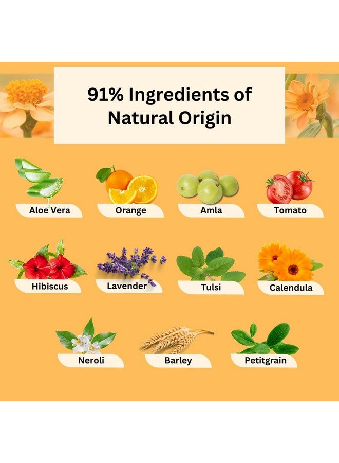 Aroma Treasures Vitamin C Face Wash for Fresh & Energized Skin, 100ml | For All Skin Types | 91% Natural Ingredients | Enriched with Amla & Ferulic Acid | Free from Parabens & Sulfates - Image 5