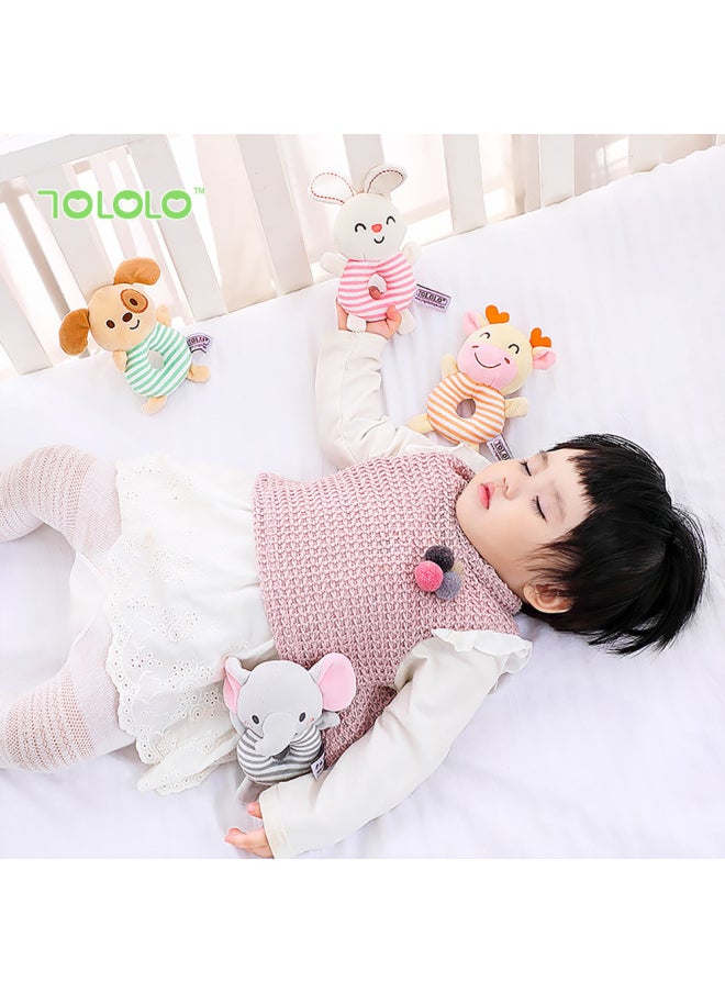 Rocking Bell Toy/bed Bell/rocking Bed Bell-Color:Plain Round Hand Bell-fawn  - Image 4