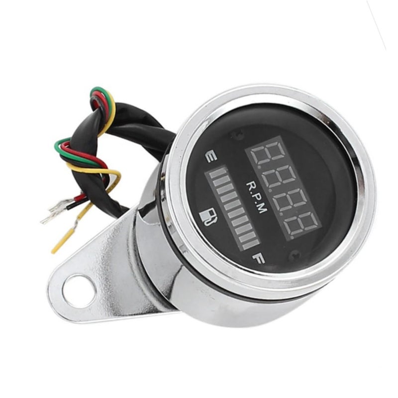 Waterproof Digital Voltmeter Ammeter Real Time Battery Voltage Gauge for 12V Motorcycle - Image 5