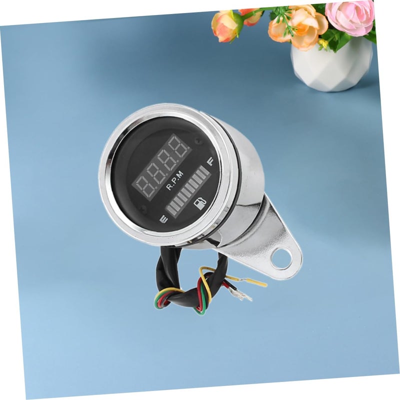 Waterproof Digital Voltmeter Ammeter Real Time Battery Voltage Gauge for 12V Motorcycle - Image 3
