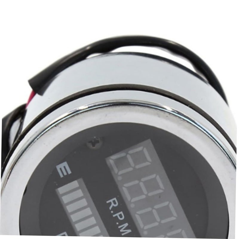 Waterproof Digital Voltmeter Ammeter Real Time Battery Voltage Gauge for 12V Motorcycle - Image 4