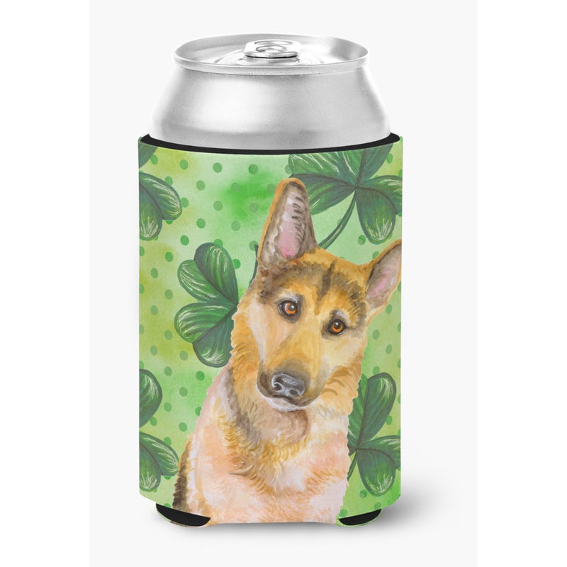 Caroline's Treasures ""Caroline's Treasures German Shepherd #2 St Patrick's Decorative Can Hugger  Multicolor"" 