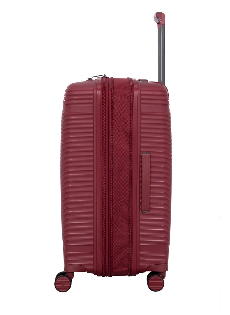 it Luggage - it luggage Unanimous, Unisex Polypropylene Material Hard Case Luggage, 8x360 degree Spinner Wheels, Expandable Trolley Bag, TSA Type lock, SKU 15-3108-08, Lightweight Suitcase - Dark Dahlia - Image 1