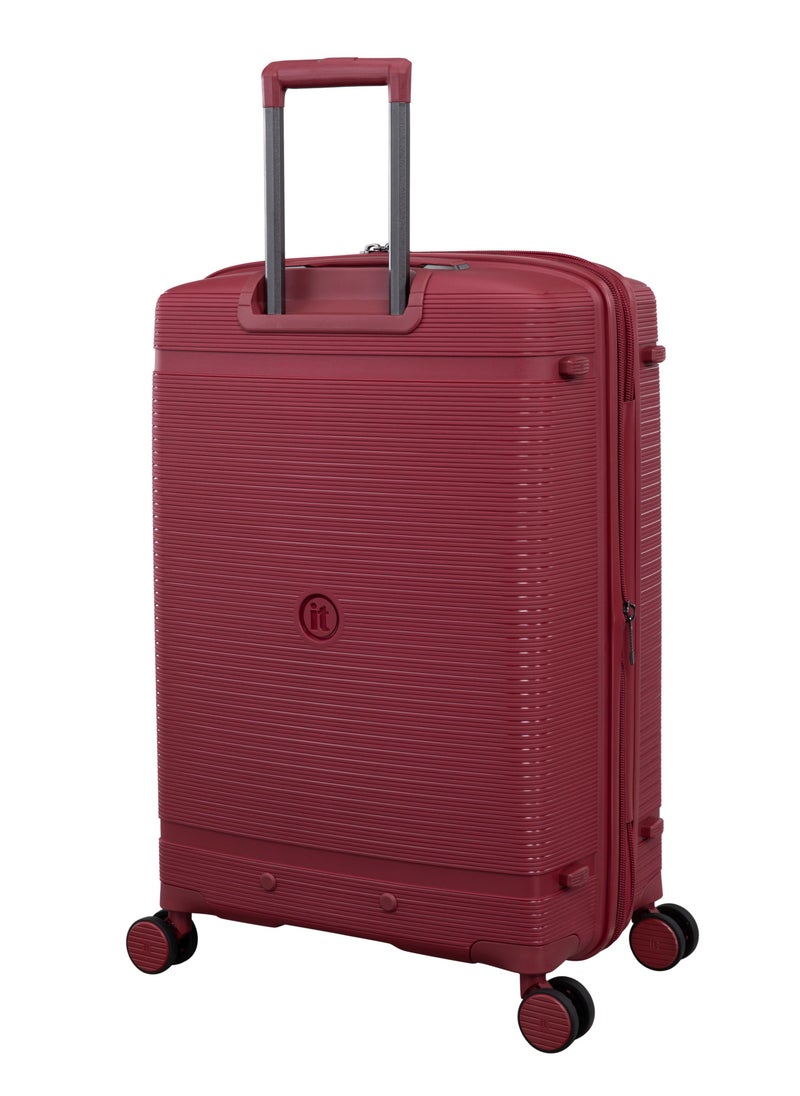 it Luggage - it luggage Unanimous, Unisex Polypropylene Material Hard Case Luggage, 8x360 degree Spinner Wheels, Expandable Trolley Bag, TSA Type lock, SKU 15-3108-08, Lightweight Suitcase - Dark Dahlia - Image 1