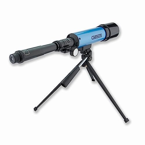 Carson تلسكوب كارسن إيم ريفراكتور نوع 17.5x-80x مع حامل طاولة (MTEL-50) - Image 5