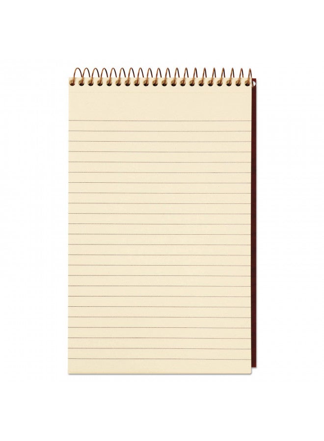 Ampad Gold Fibre Retro Writing Pad, Red Cover, White Paper, 5 x 8, Medium Rule, 80 Sheets, 1 Each (20-007) - Image 3