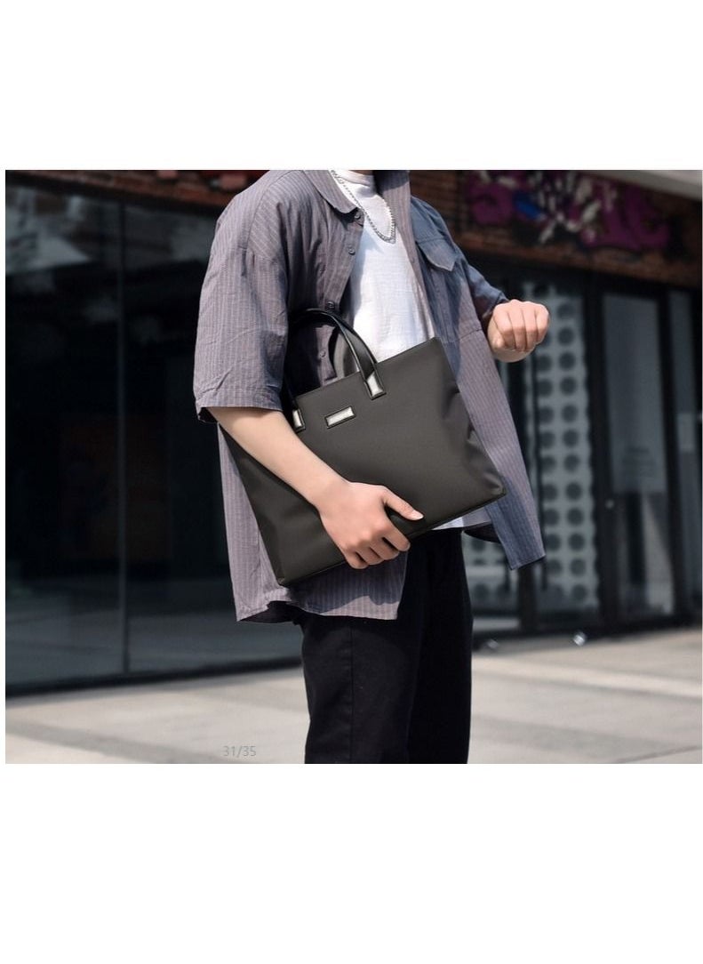 M MIAOYAN - M MIAOYAN Men's Computer Bag Portable Document Bag Large Capacity Business Briefcase - Image 1