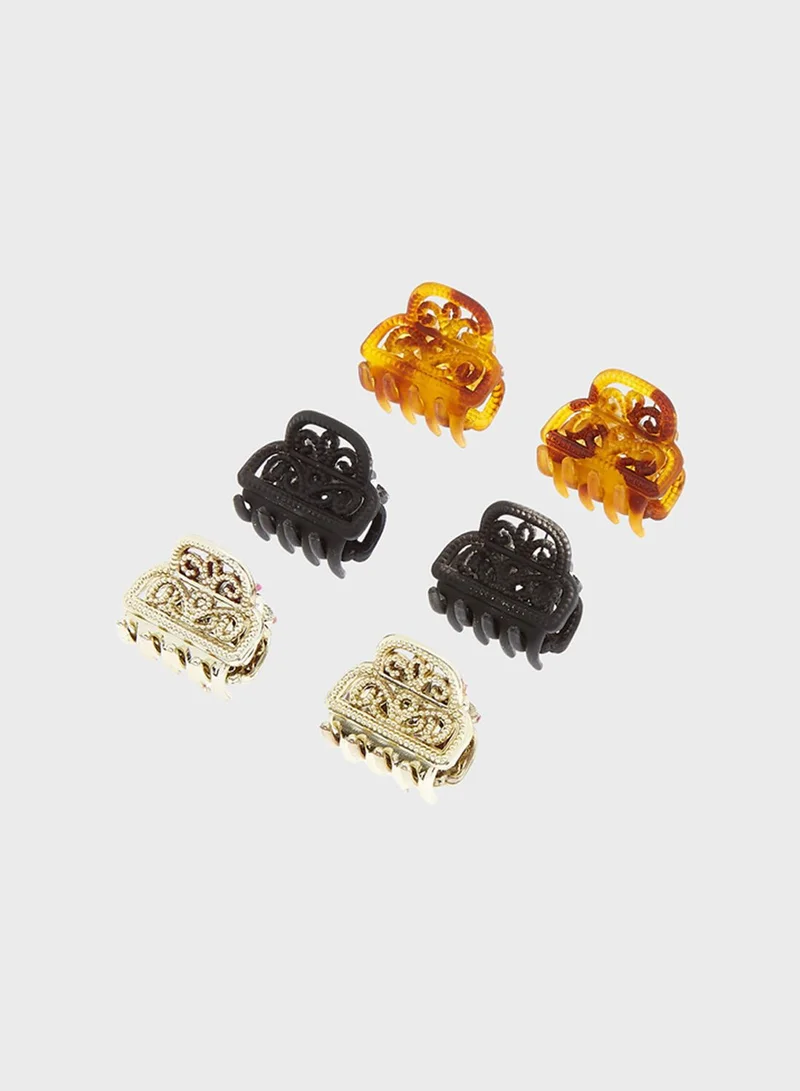 Claires Kids 6 Pack Hair Claw