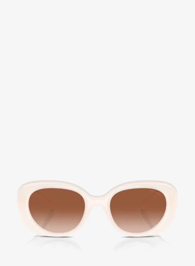 COACH 0Hc8391U Round Sunglasses