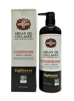Argan Collagen Pure Natural Plant Conditioner Sleek And Smooth 1000 ML