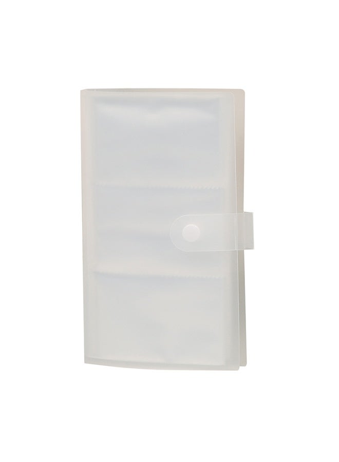 Transparent Business Card Holder 120 Slots Clear - Image 1