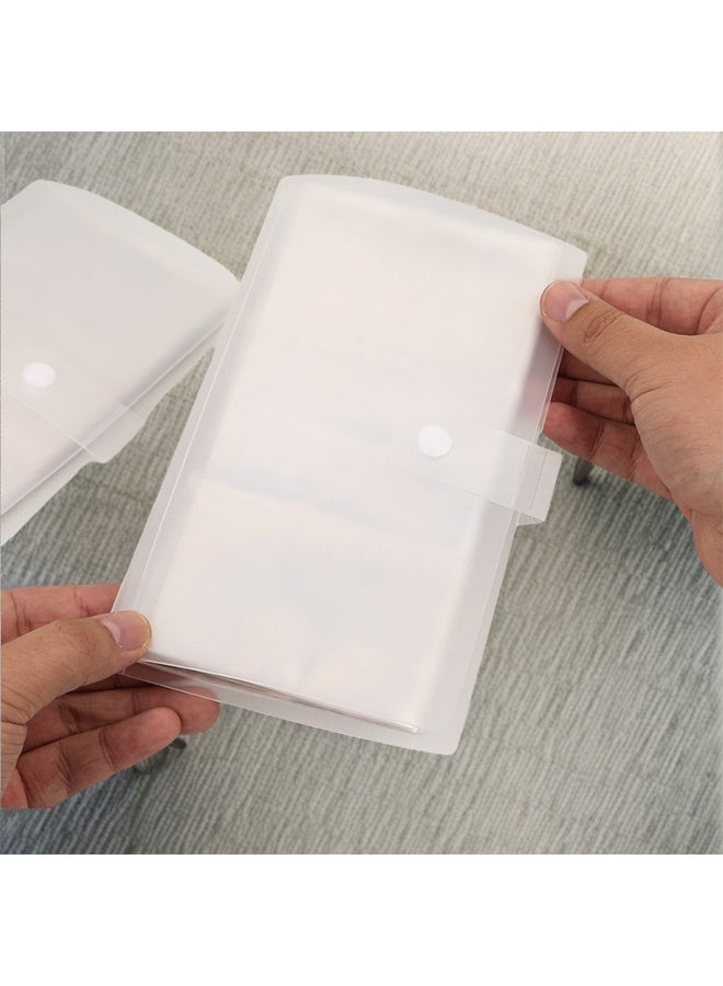 Transparent Business Card Holder 120 Slots Clear - Image 2