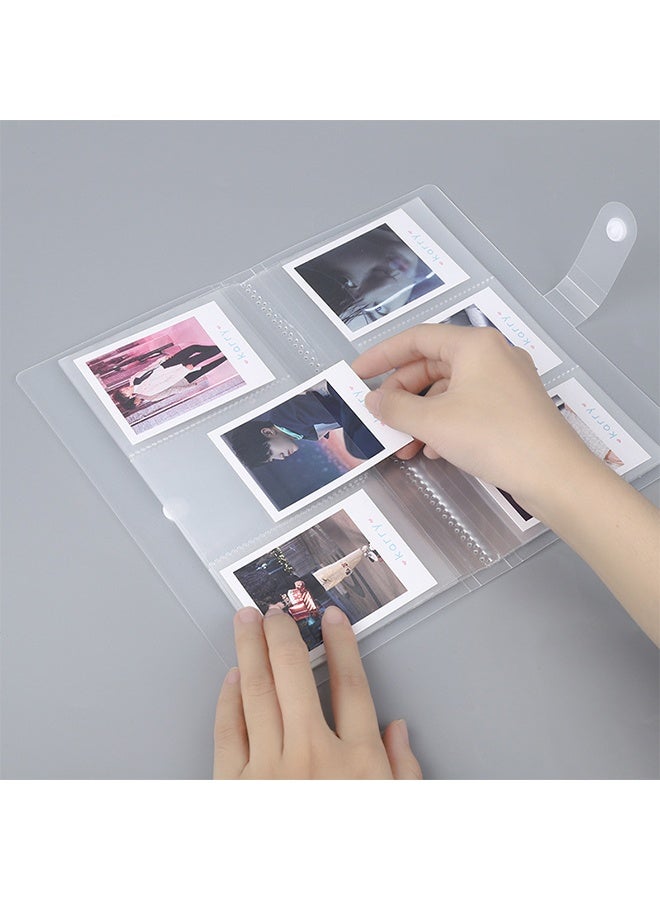 Transparent Business Card Holder 120 Slots Clear - Image 3