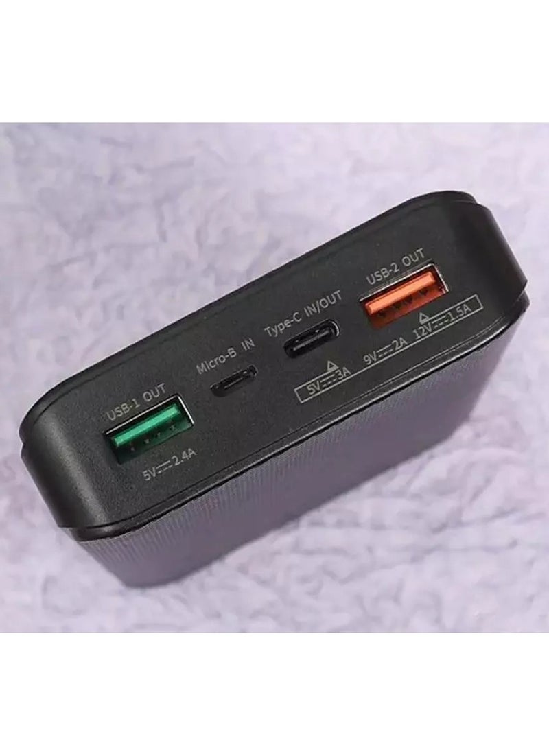 Orico - OCF20 18W 20000mAh USB-A & Type-C & Micro B Smart Power Bank - Image 1