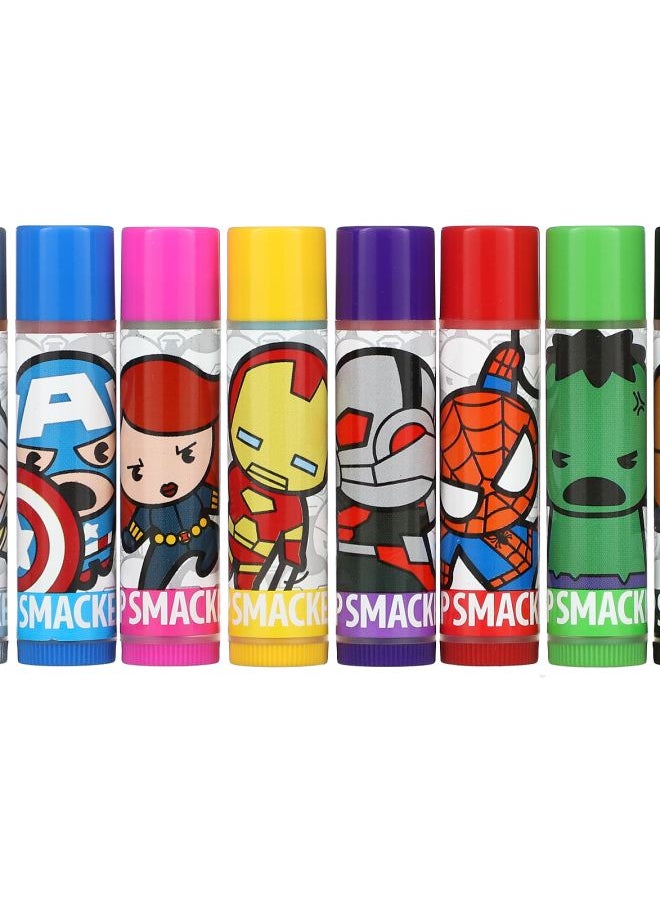 Lip Smacker Marvel Avengers Lip Balm Party Pack 8 Pieces 