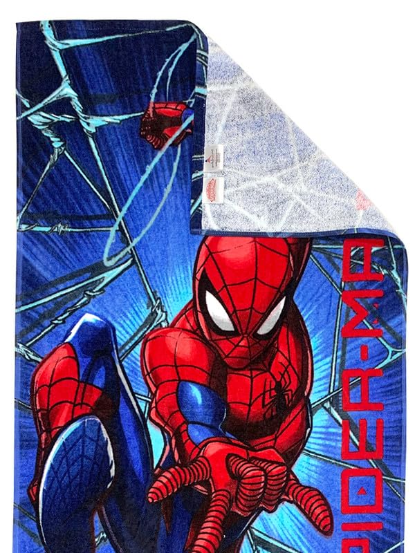 Athom Living Marvel Spiderman Kids Bath Towel 350 GSM 60x120 cm - Image 4