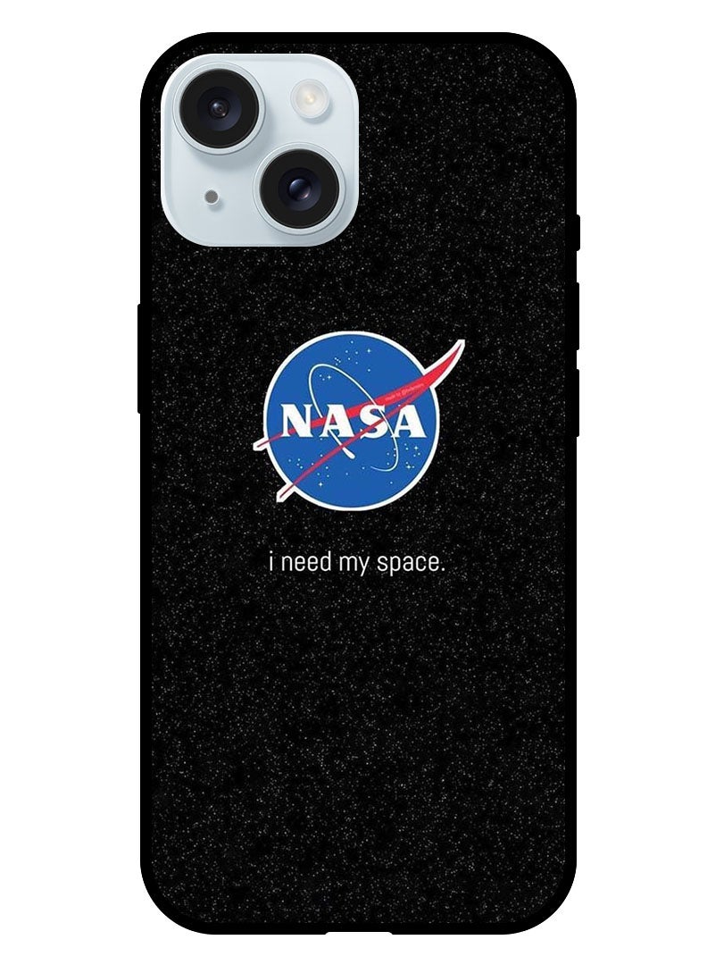 Theodor Protective Case Anti Scratch Shock Proof Bumper Cover For iPhone 15 Nasa I Need My Space - Image 1