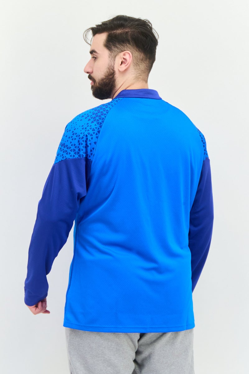 PUMA Men Sportswear Fit Long Sleeves Training T-Shirt,Blue - Image 3