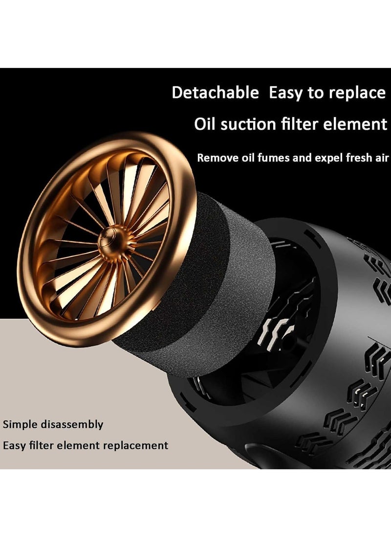 Mini Desktop Cooker Hood With 360° Swivel Adjustment Bracket Powerful Extraction Mobile Cooker Hood Quiet Operation For Home Kitchen - Image 2