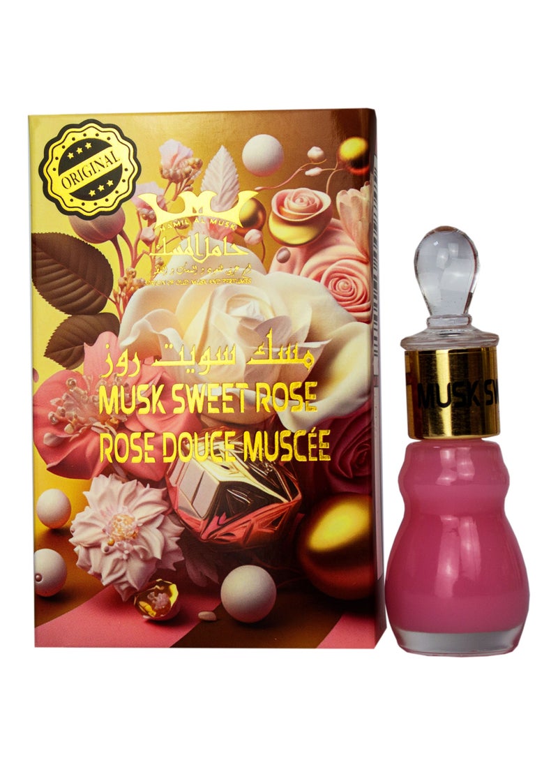 Hamil Al Musk Musk Al Tahara SWEET ROSE 12ML  - Image 1