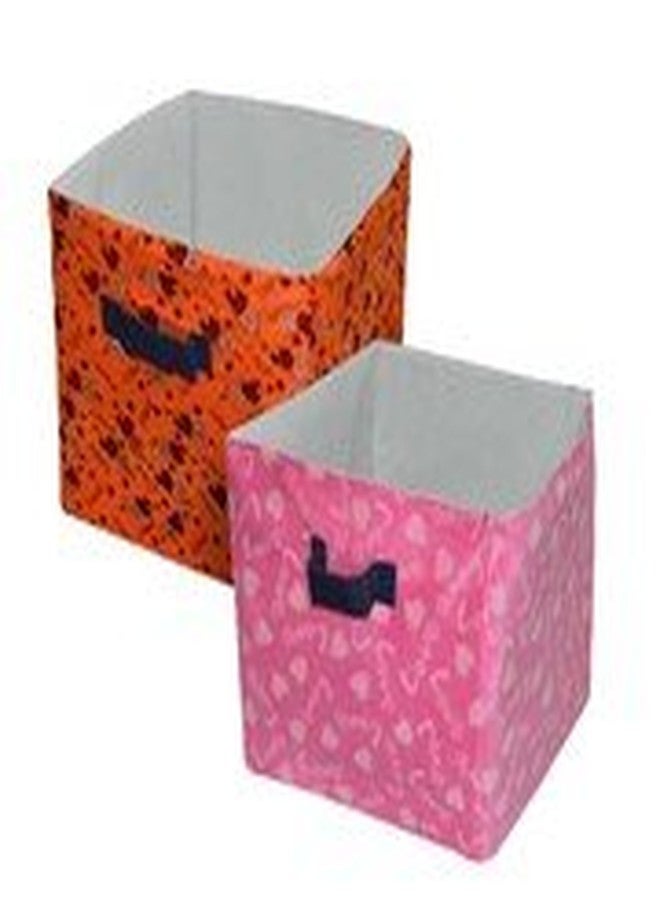 Creative Textiles PU 20 LTR Laundry Foldable Laundry Basket Bin Organizer Container for Dirty Clothes Storage Kitchen Bedroom Bathroom Set of 2 - Image 2