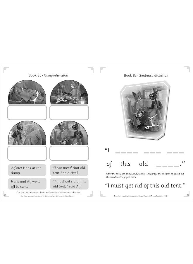 Phonic Books Dandelion Launchers Reading and Writing Activities Units 8-10: Adjacent consonants and consonant digraphs - Image 3