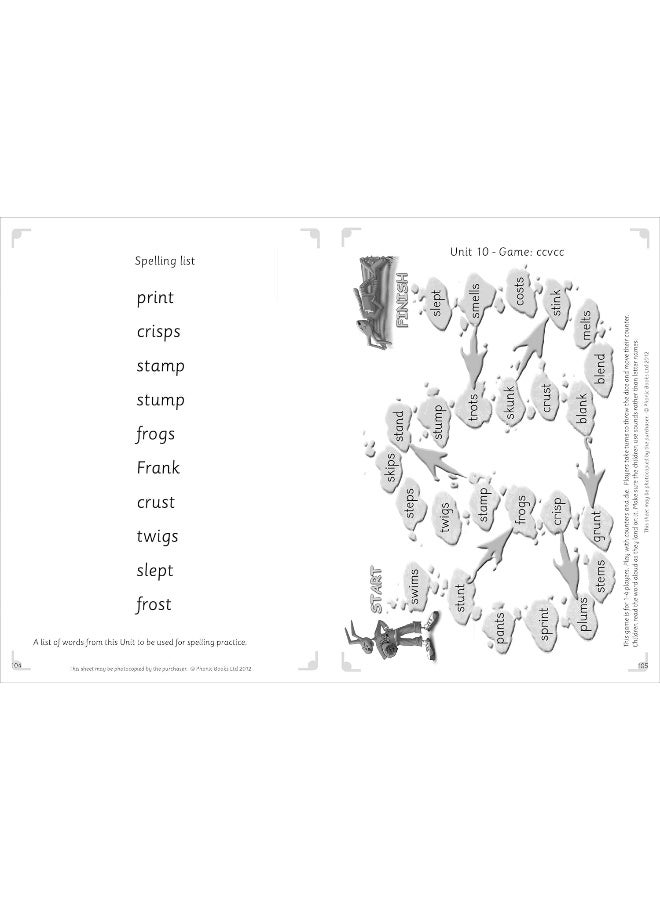 Phonic Books Dandelion Launchers Reading and Writing Activities Units 8-10: Adjacent consonants and consonant digraphs - Image 5