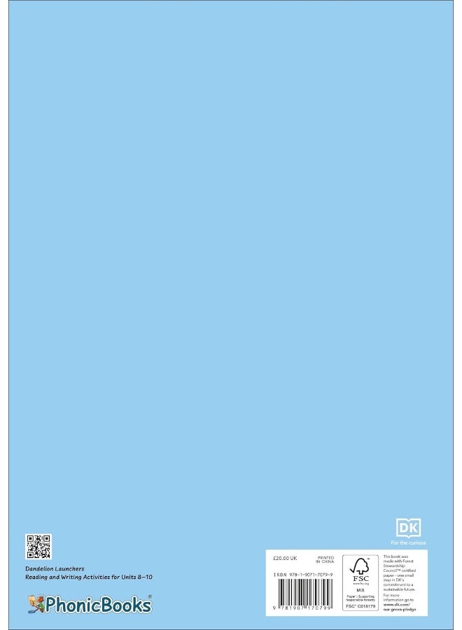 Phonic Books Dandelion Launchers Reading and Writing Activities Units 8-10: Adjacent consonants and consonant digraphs - Image 2