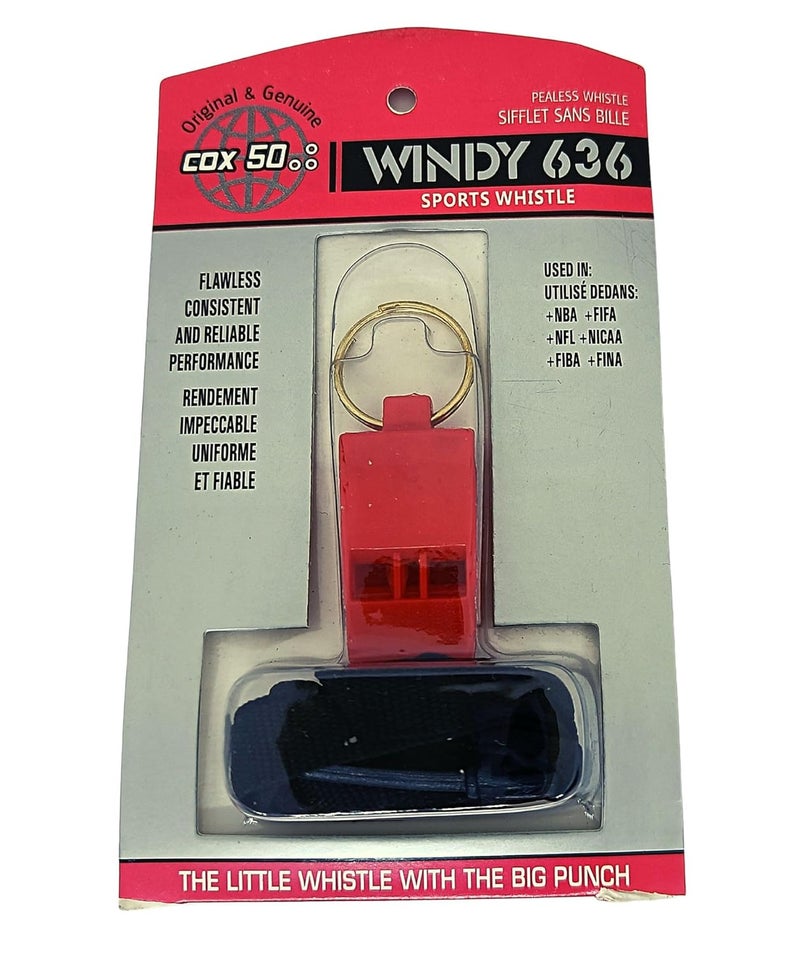 Ritecare RightCare Windy 636 Sports and Training Pea Less Whistles- Used by Professionals (Pack of 4)-Red - Image 4