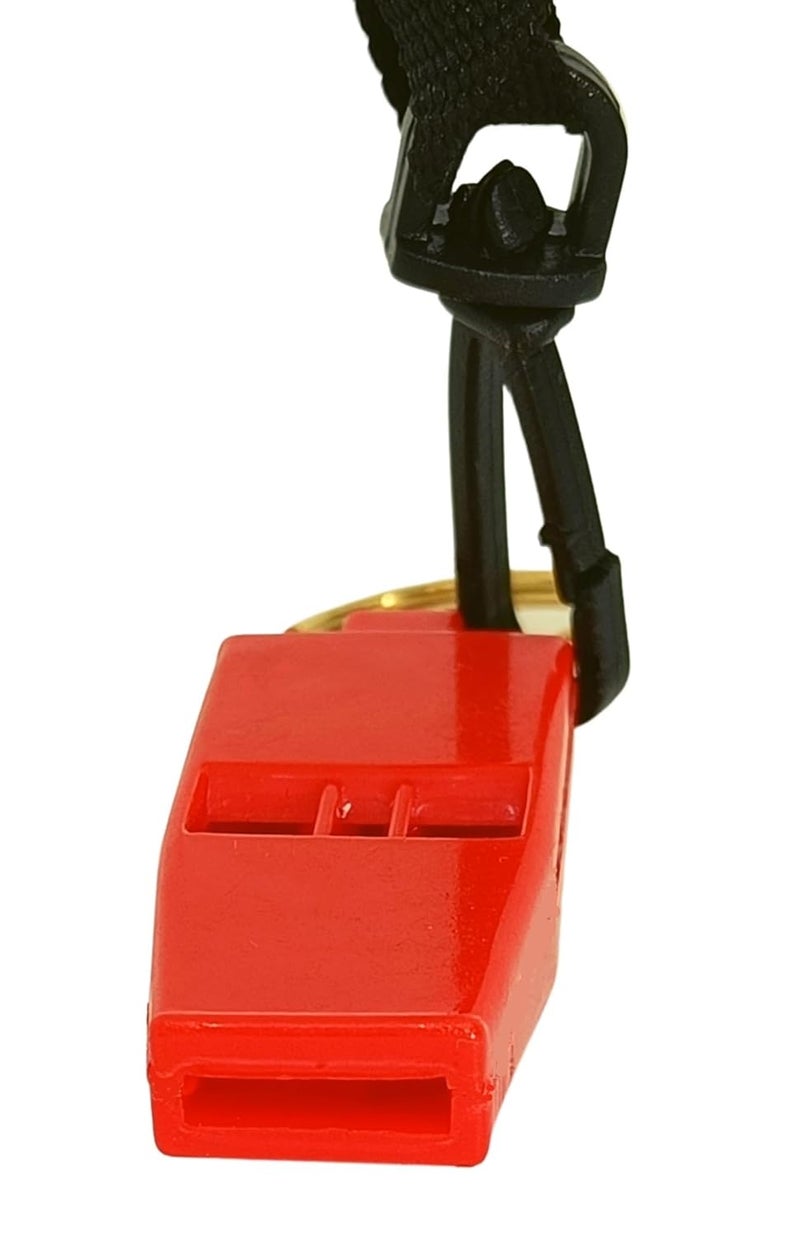 Ritecare RightCare Windy 636 Sports and Training Pea Less Whistles- Used by Professionals (Pack of 4)-Red - Image 2