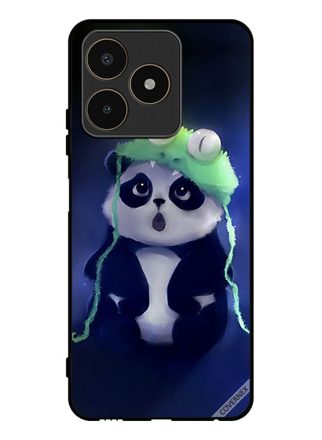 Covernex Protective Case Cover For Realme C53 Panda In Cap - Image 1