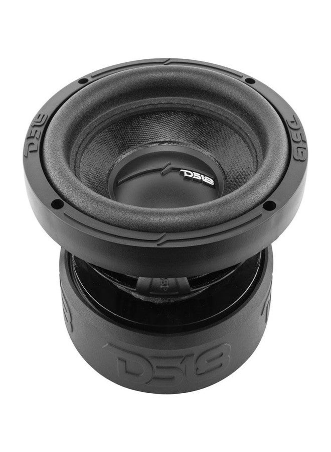 دي أس18 مضخم صوت السيارة DS18 ZR6.4D Elite-Z مقاس 6 بوصات بقوة 600 واط، ملف صوتي مزدوج 4 أوم DVC 4+4 أوم (مكبر صوت واحد) - Image 5