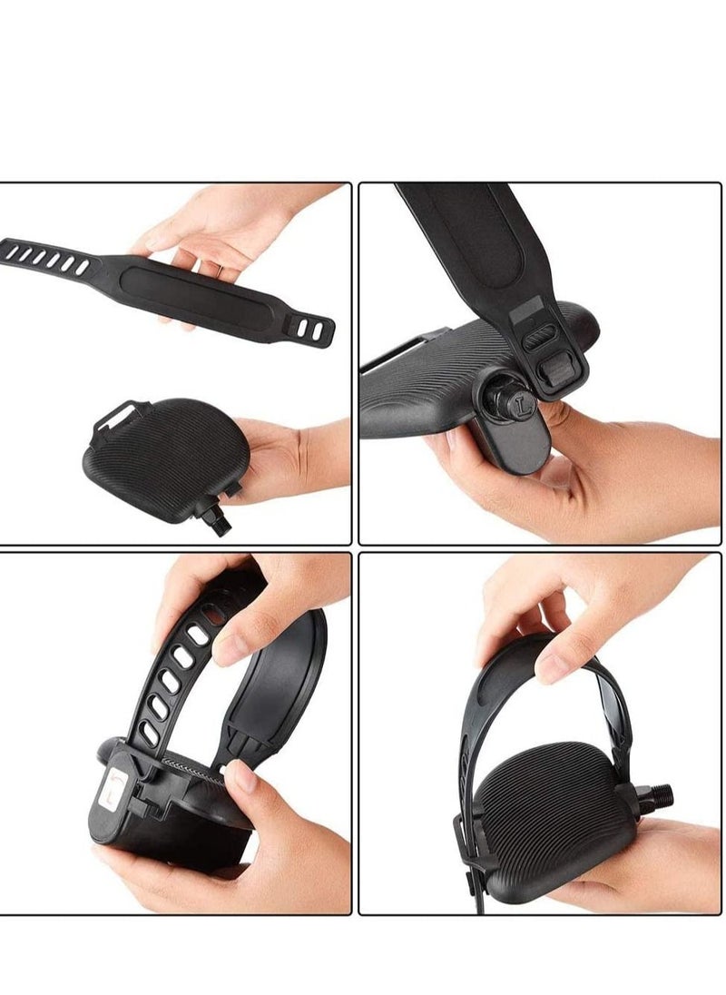 Bike Pedal Straps, 2 Pairs Heavy Duty Adjustable Length Universal Strap Fits Most Pedals Exercise Bicycle Cycle for Home or Gym - pzsku/ZA083EF25ADD2E4EAFA18Z/45/_/1683195644/c668b503-e57b-40a4-8d75-b1571e6e404e