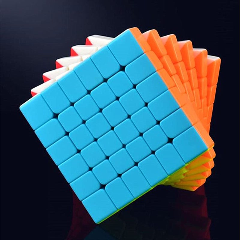 LiangCuber مكعب ليانغكيوبر QY Qيفان S 6x6 بدون ملصقات مكعب سحري QiFan S2 6x6x6 لعبة الألغاز - Image 5