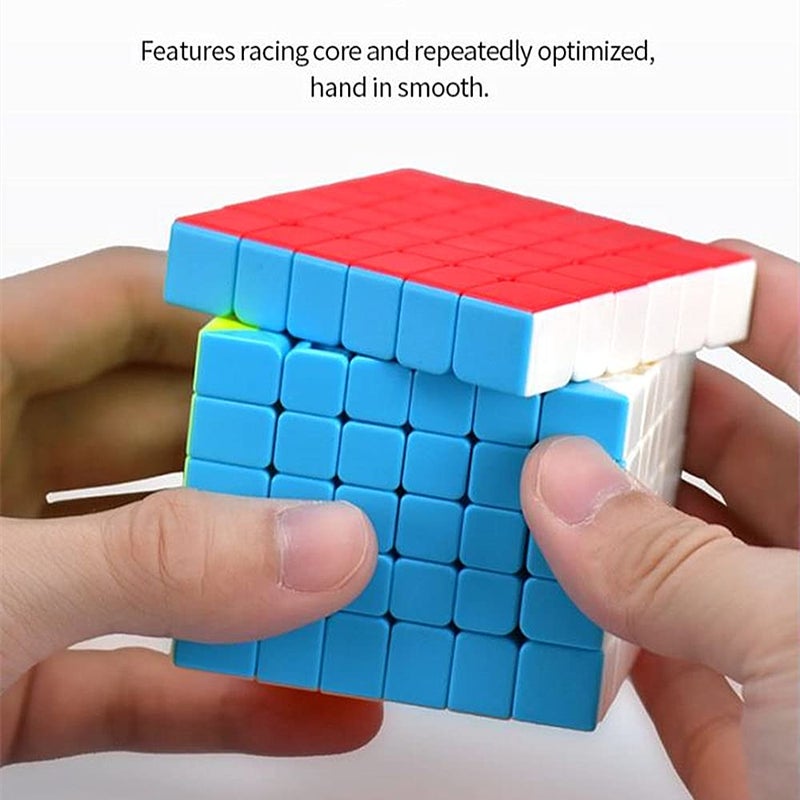 LiangCuber مكعب ليانغكيوبر QY Qيفان S 6x6 بدون ملصقات مكعب سحري QiFan S2 6x6x6 لعبة الألغاز - Image 3