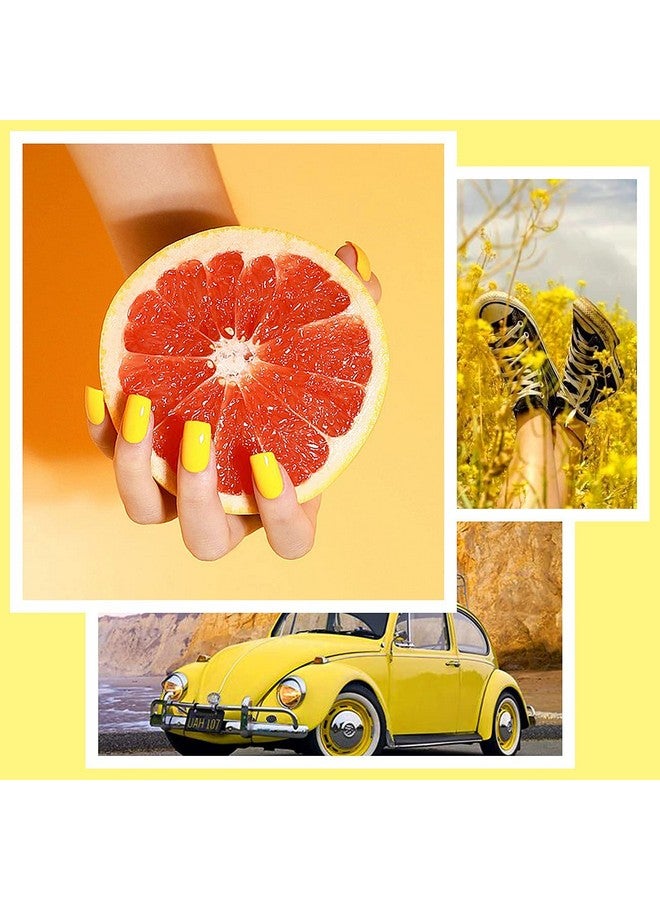 RARJSM Gel Nail Polish 15Ml Lemon Yellow Nail Polish Summer Colors Nails Gel Soak Off Uv Led Gel Nail Art Manicure Salon Diy At Home - Image 5