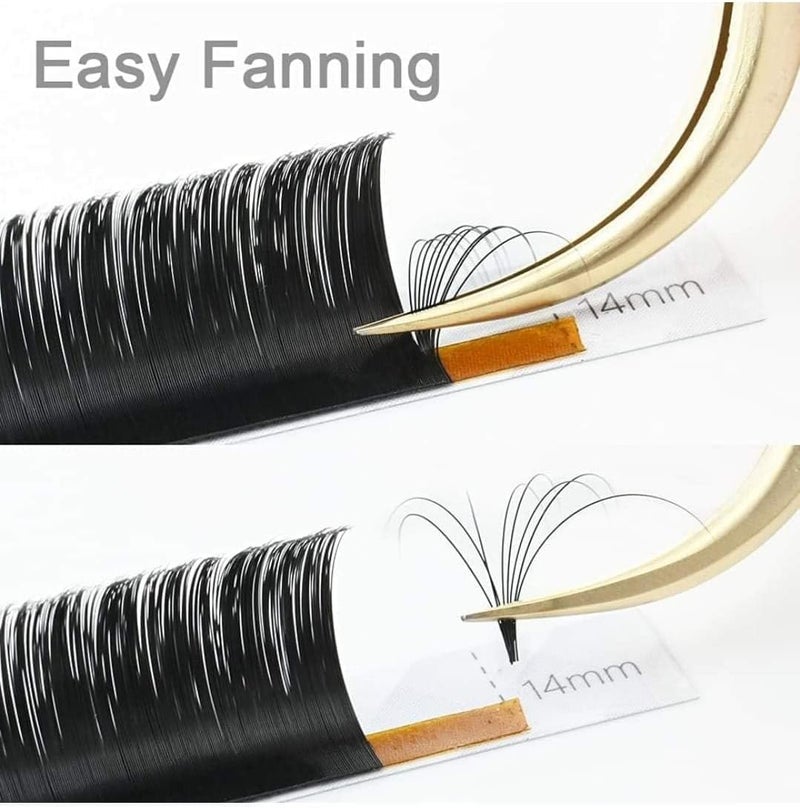 Natural Self Adhesive Eyelashes - 72 PCS - Wispy Press on Lashes Pre Glued Lash Clusters No Glue Needed Press on Eyelash Clusters Reusable Self Adhesive Lash (0.10D-11MM) - Image 2