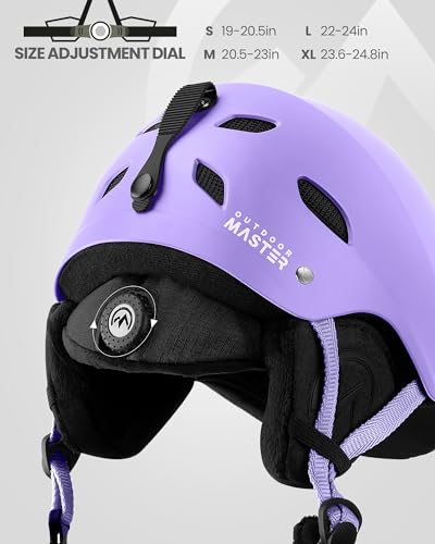 OutdoorMaster Kelvin Ski Helmet - Snowboard Helmet for Men, Women & Youth - Image 3
