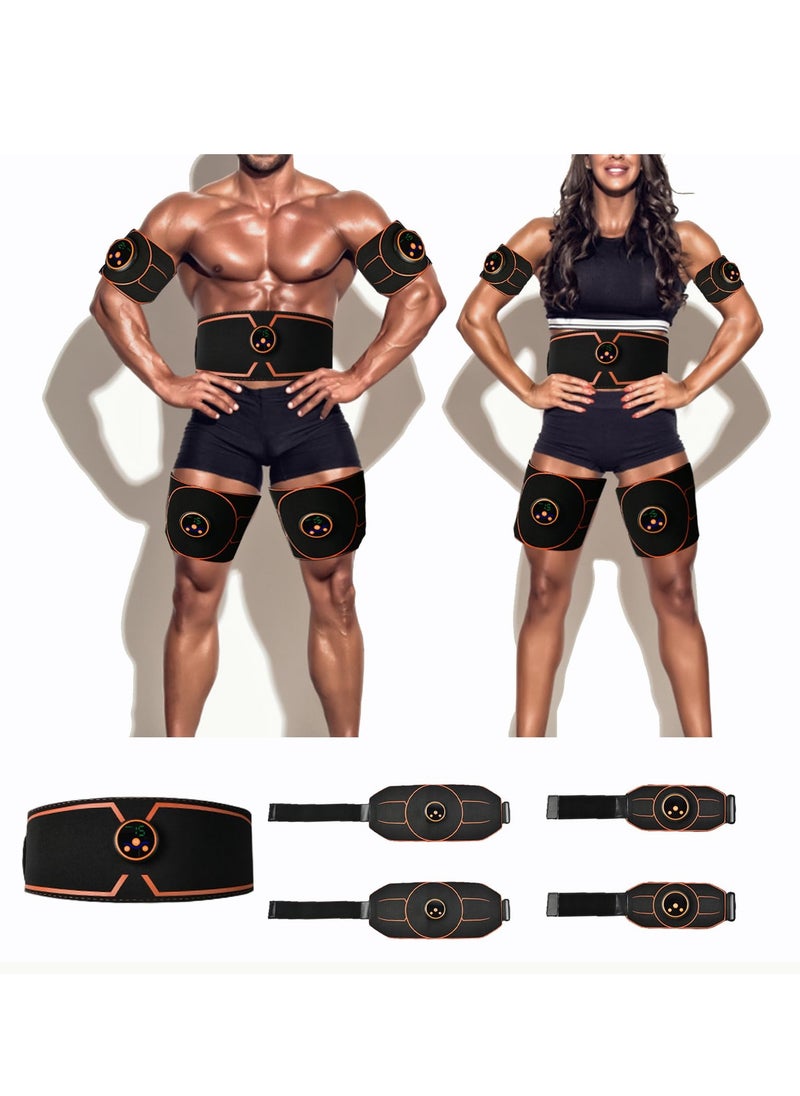 KASTWAVE - ABS Stimulator, Ab Machine, Abdominal Toning Belt Muscle Toner Fitness Training Gear Ab Trainer Equipment for Home - Image 1