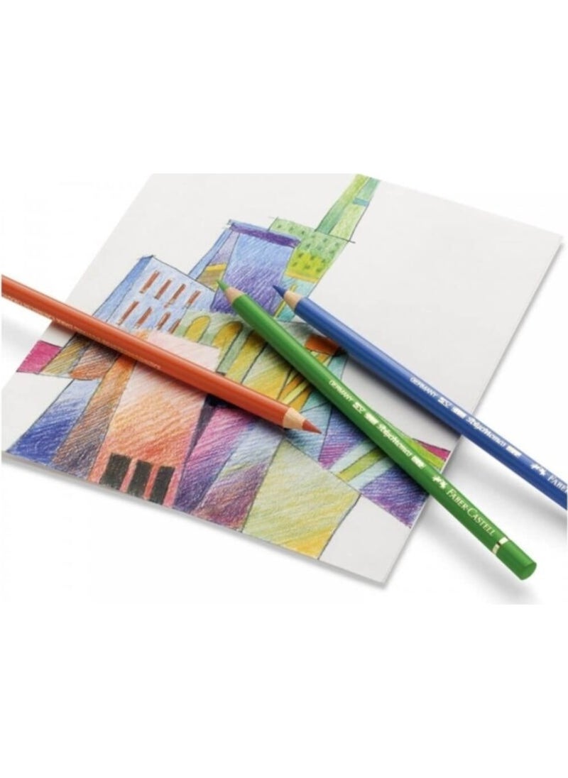 FABER-CASTELL - Polychromos Dry Paint 120 Colors Metal Box - Image 1
