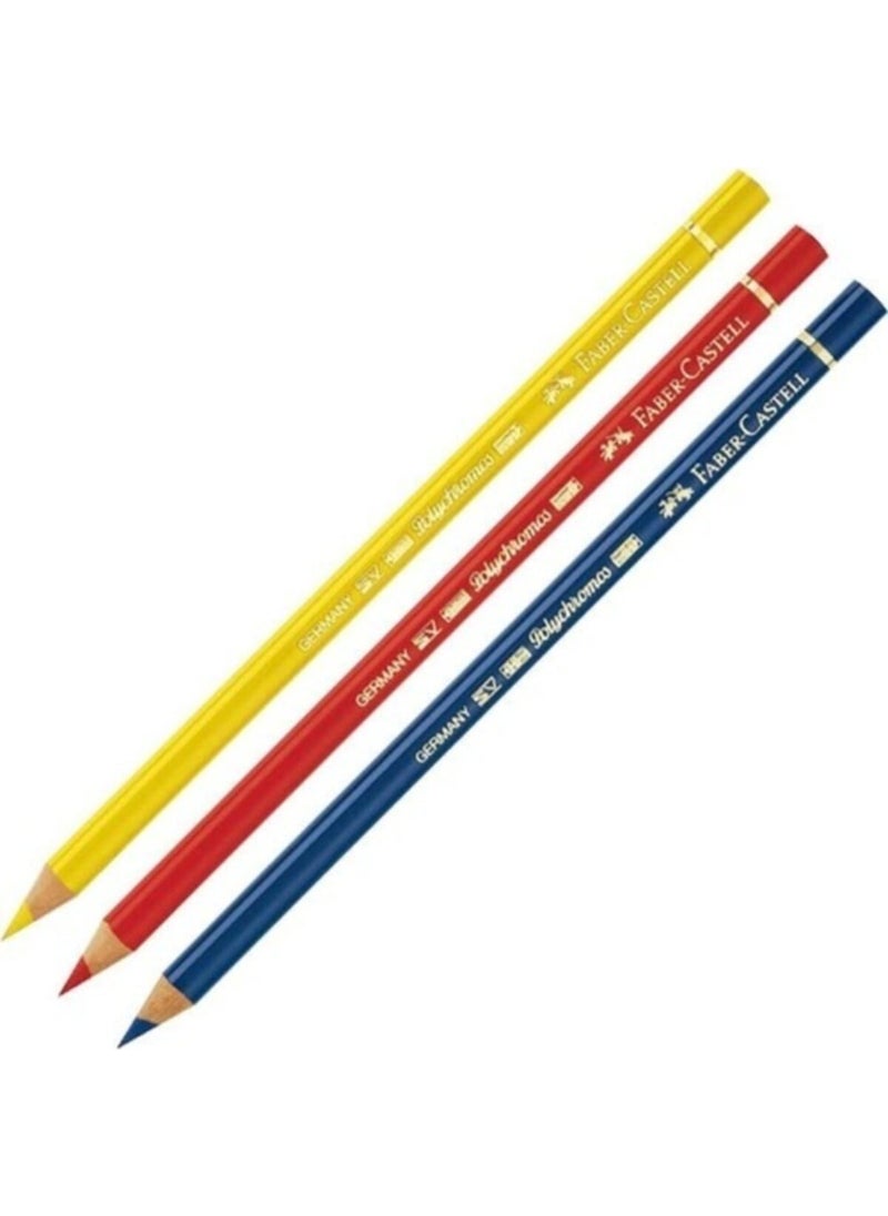 FABER-CASTELL - Polychromos Dry Paint 120 Colors Metal Box - Image 1