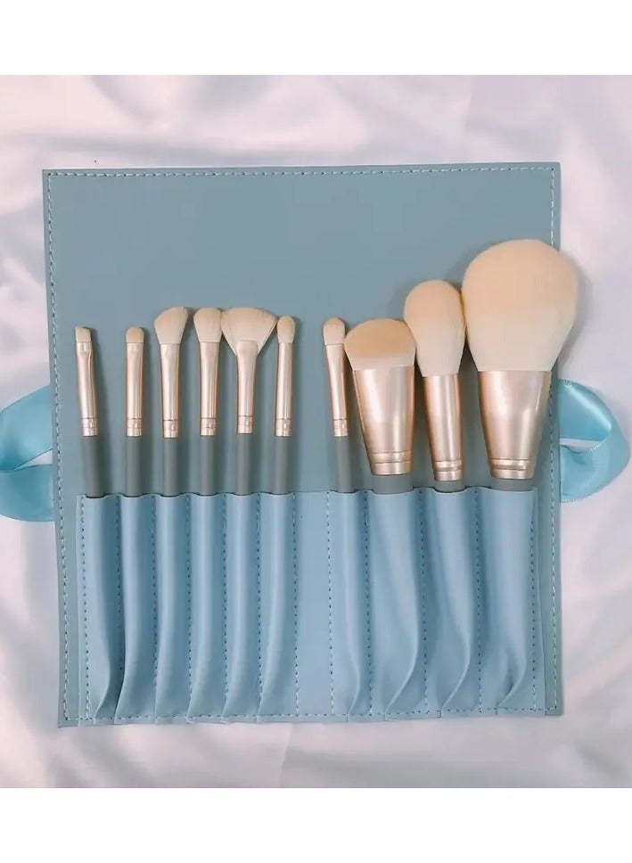 أوريتي 10pcs قسط فرشاة المكياج المهنية مجموعة مع حالة التخزين - Image 2