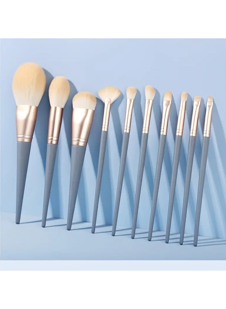 أوريتي 10pcs قسط فرشاة المكياج المهنية مجموعة مع حالة التخزين - Image 3