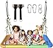 Everyfun Tree Swing for Kids and Adults 60 Waterproof Rectangle Platform Swing 700lbs Heavy Duty with Adjustable Straps Colorful - Image 3