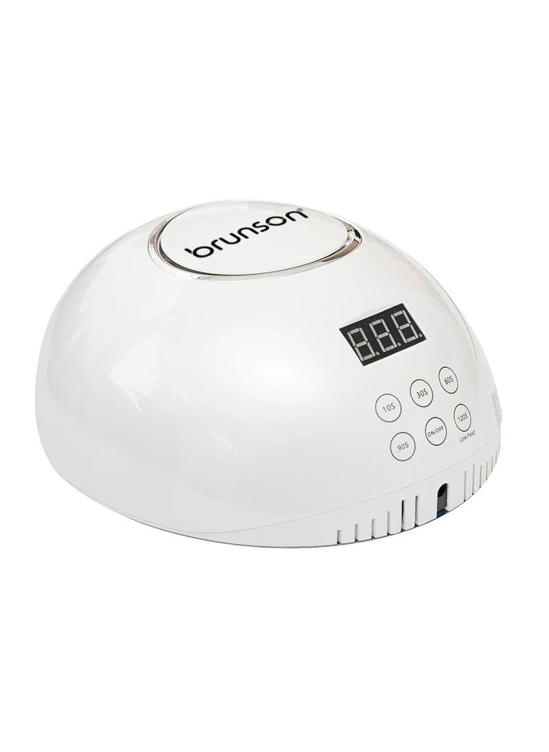 brunson - UV Light for Gel Nail Polish Brunson Portable Alpha 2.0 UV LED Nail Lamp 54W with 5 Timer Settings and 36 UV LED Lights Easy and Fast Curing Nail Dryer for Acrylic Nails and Gel Polish with Auto Sensor and LCD Display - Image 1