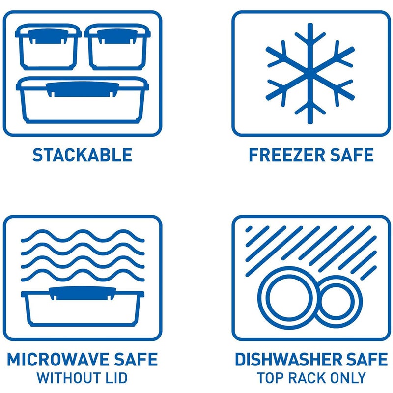 سيستيما Sistema 1850 KLIP IT COLLECTION حاوية تخزين الطعام - Image 5