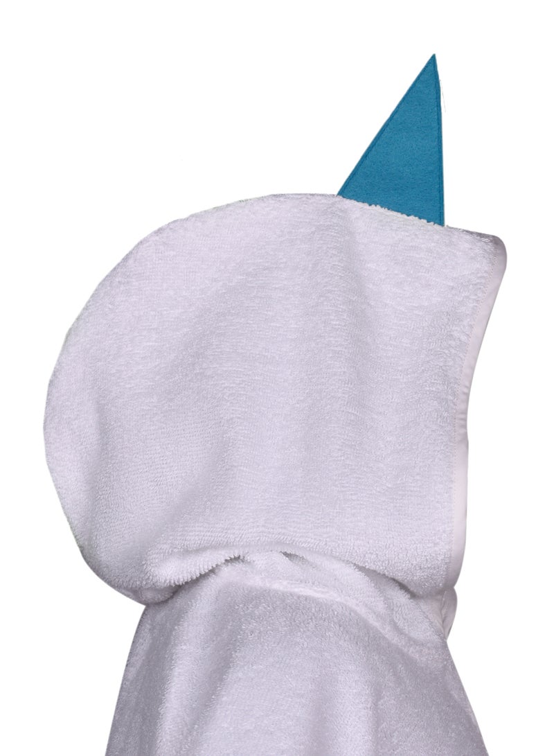 Creative Costumez Shark Hooded Towel (1-3 years) - Image 2